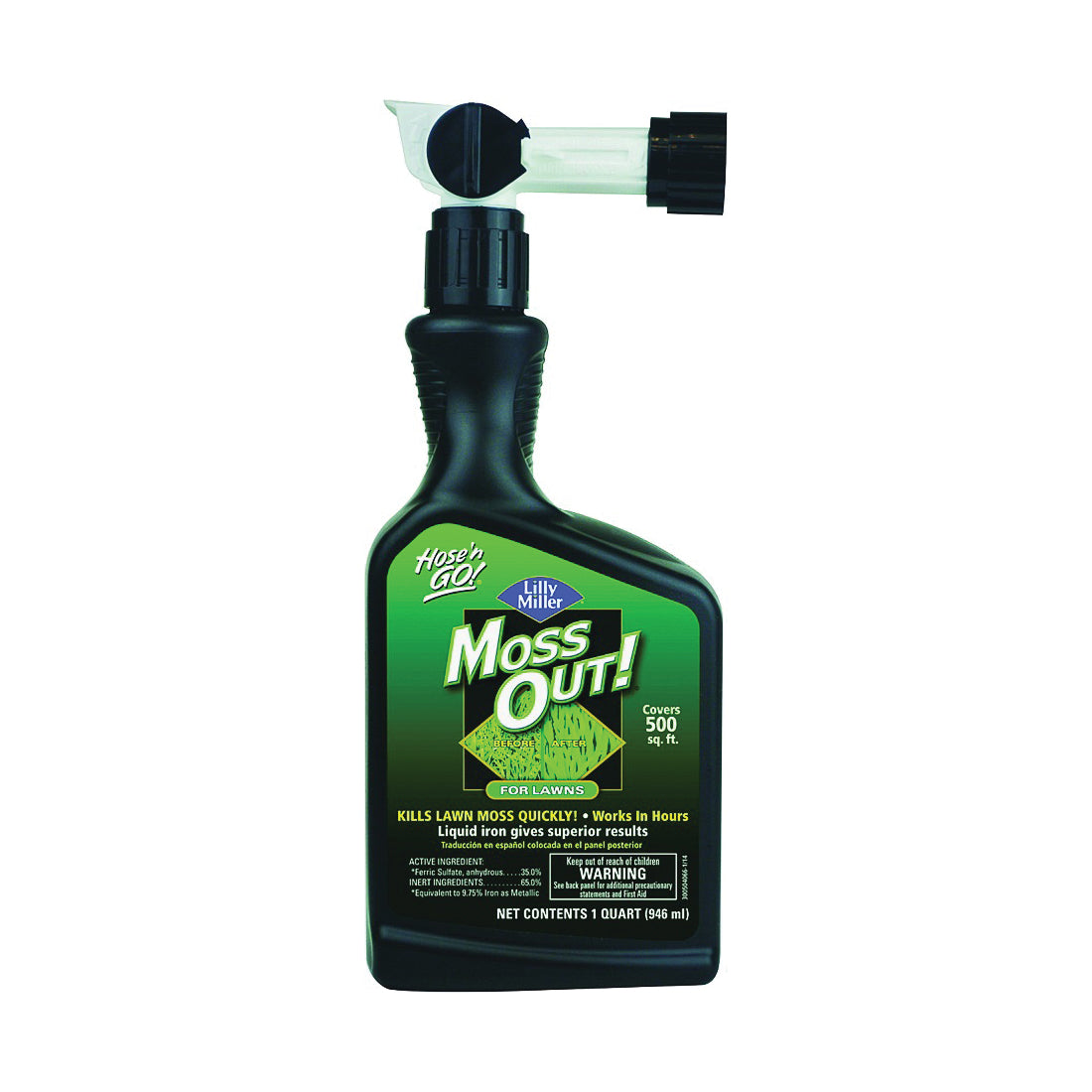 Moss Out! 100503873 Moss Killer, Liquid, Spray Application, 32 oz