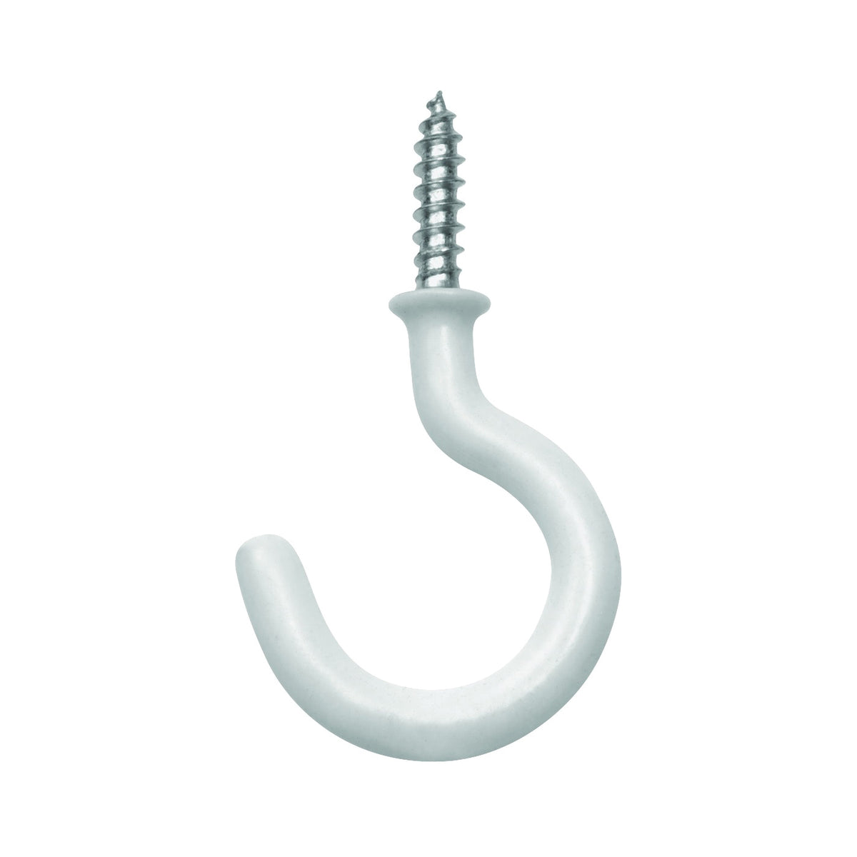 OOK 50352 Cup Hook, 7/8 in L, Vinyl-Coated