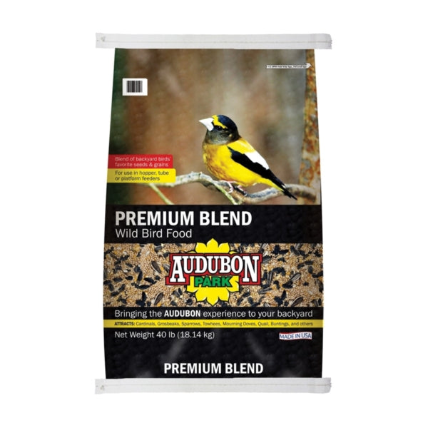 Audubon Park 12557 Wild Bird Food, Premium Blend, 40 lb