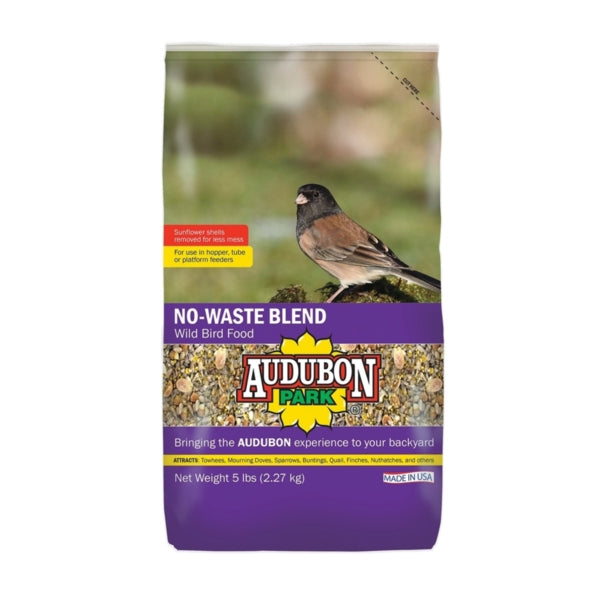 Audubon Park 12228 Wild Bird Food, No-Waste Blend, 5 lb