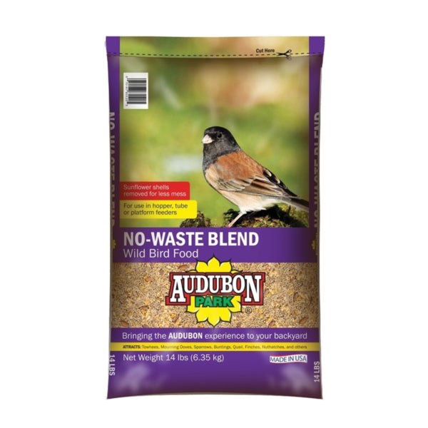 Audubon Park 12618 Wild Bird Food, No-Waste Blend, 14 lb