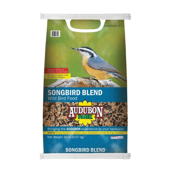 Audubon Park 12559 Wild Bird Seed, Songbird Blend, 20 lb