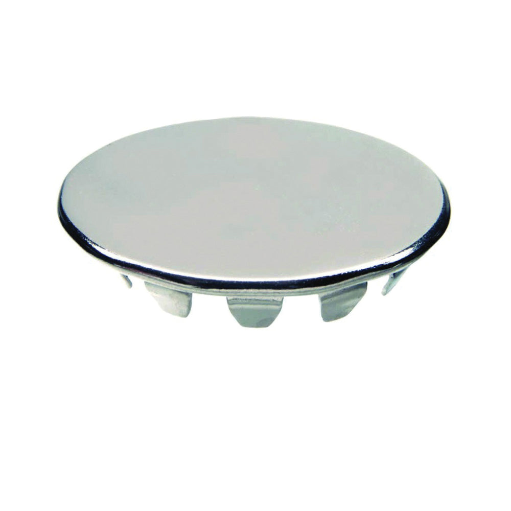 Danco 80246 Sink Hole Cover, Snap-In, Stainless Steel, Chrome Plated