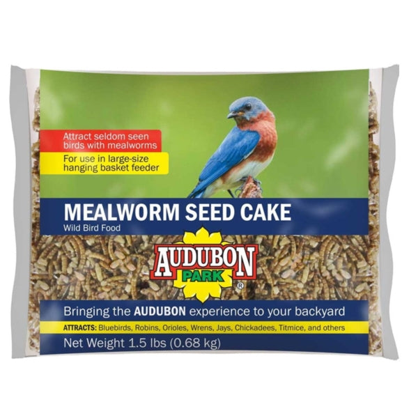 Audubon Park 12486 Wild Bird Food, Cake, 1.5 lb