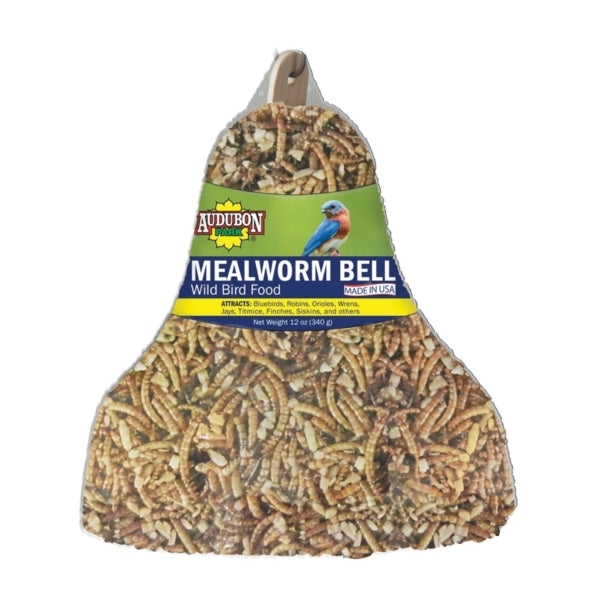 Audubon Park 12685 Wild Bird Food, Mealworm Bell, 12 oz