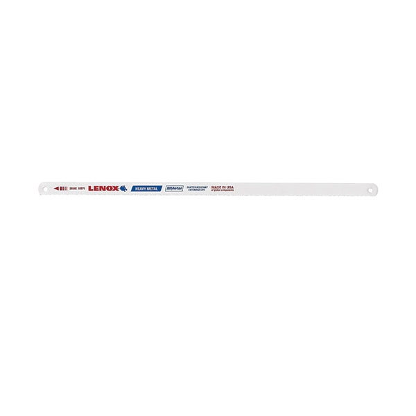 Lenox 20144V218HE Hacksaw Blade, 1/2 in W, 12 in L, 18 TPI, Steel Cutting Edge
