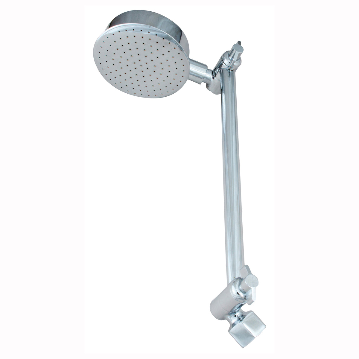 Whedon Elephant Series SRW2C Shower Head, 1/2 in Connection, Female, Brass, Chrome, 3-1/2 in Dia