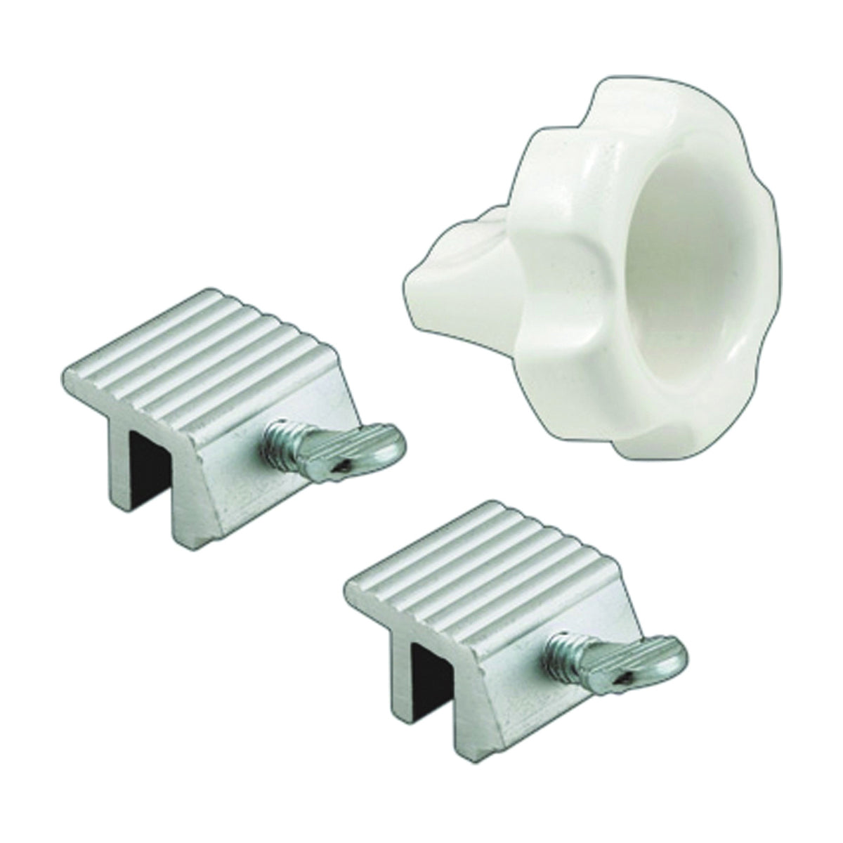 Defender Security U 11127 Sliding Window Lock, Aluminum, Zinc