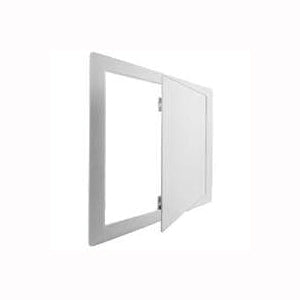 Karp HA88 Access Door, 8 in W, Styrene Plastic, White