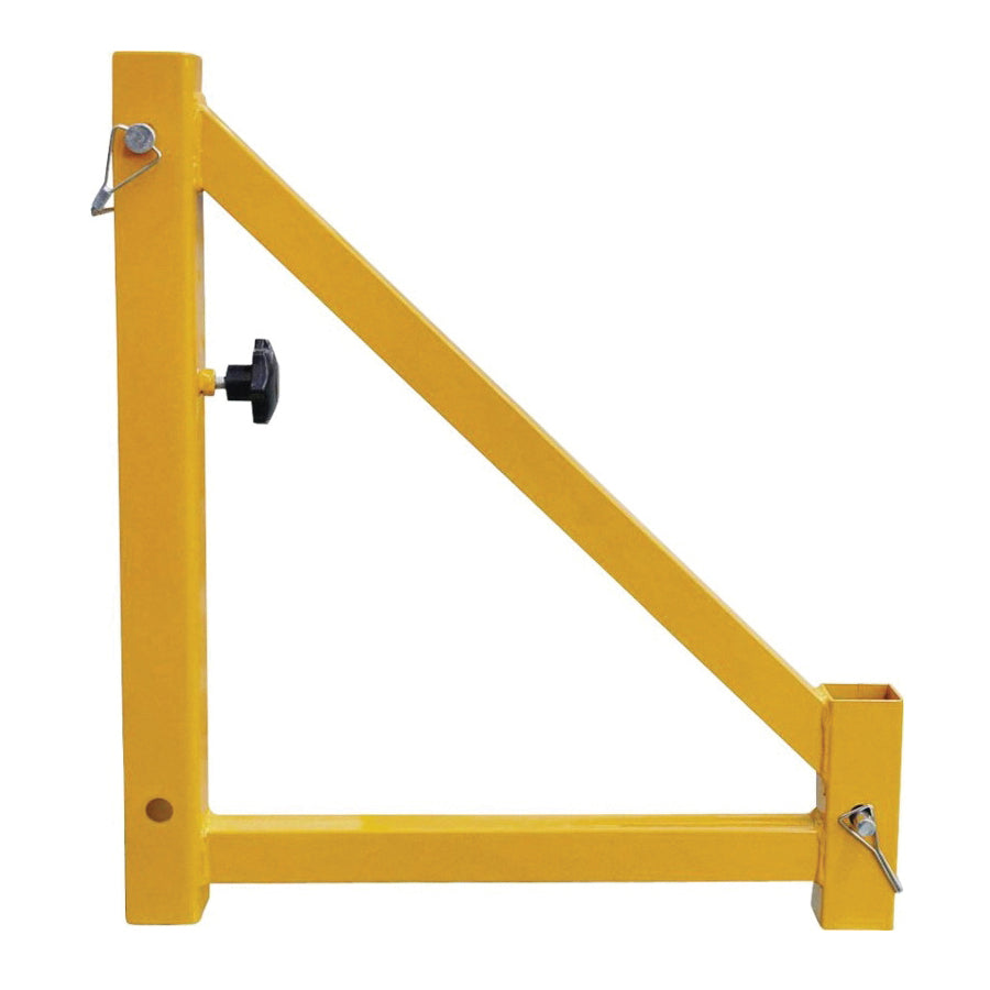 ProSource YH-TR001-2 Scaffold Outrigger, Steel, Yellow, Powder Coated, For: 8795478 Model Scaffold