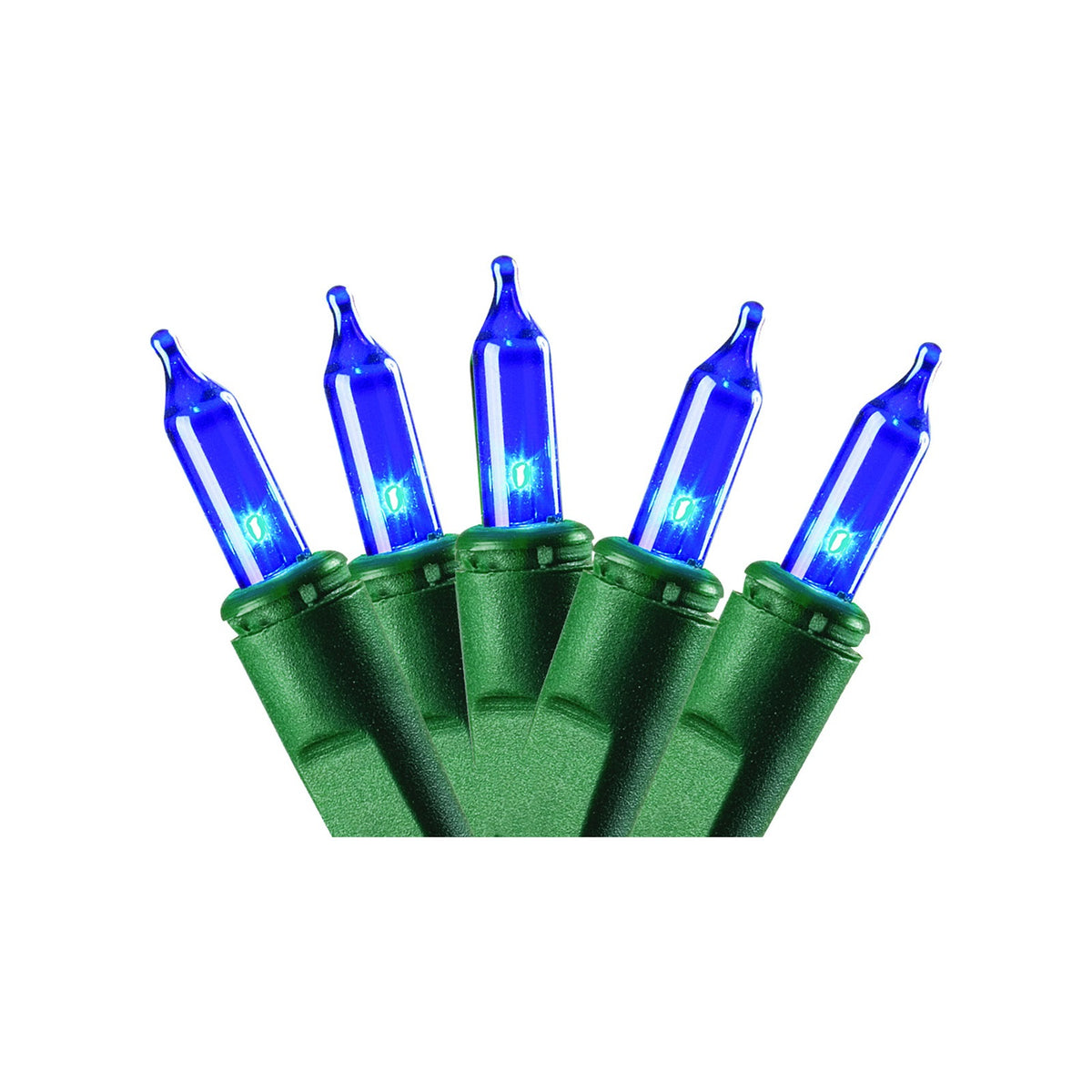 Sylvania V4004-33 Light Set, Christmas, 120 V, 40.8 W, 100-Lamp, Incandescent Lamp, Blue Lamp, 1000 hr Average Life