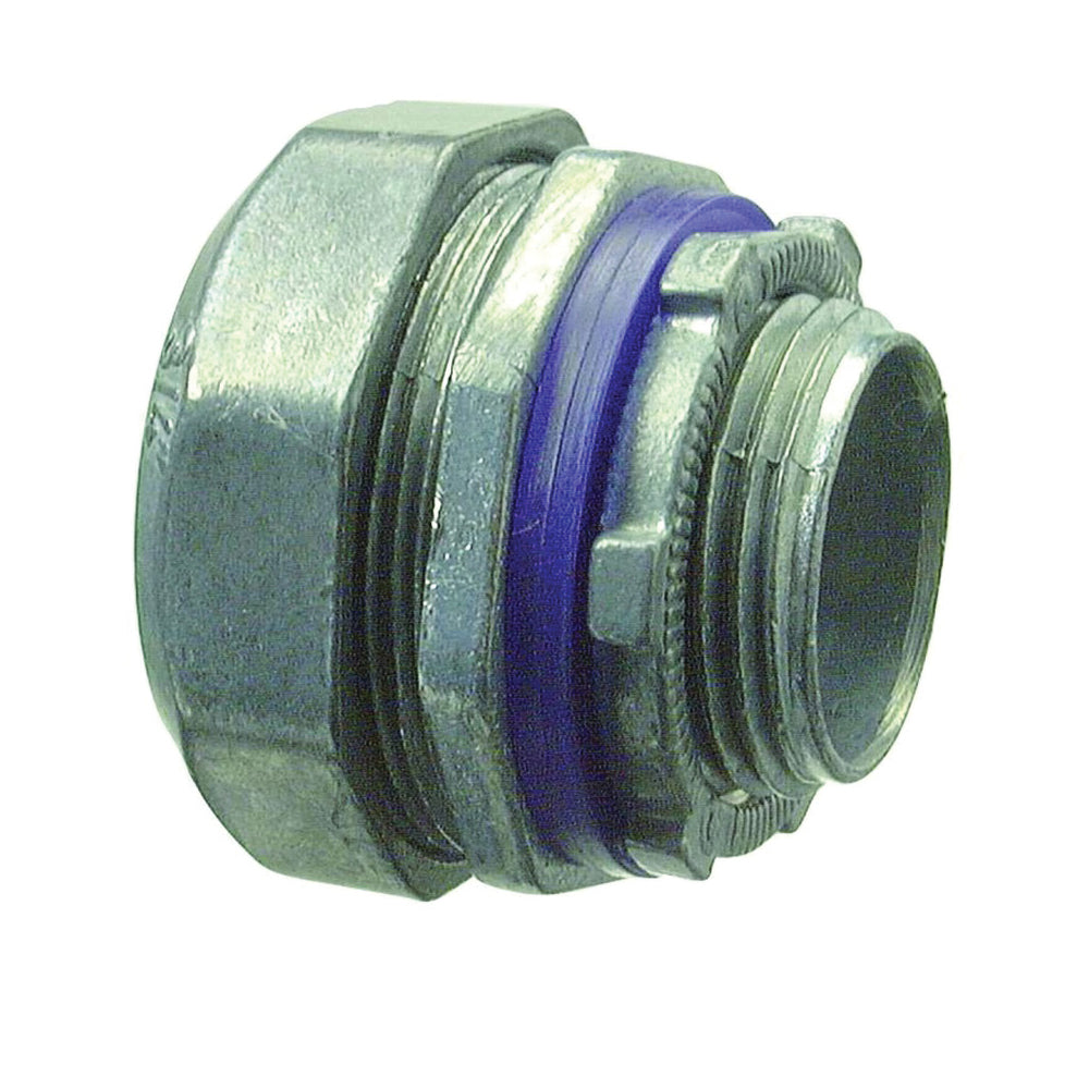 Halex 16210 Conduit Connector, 1 in Compression, 1.81 in OD, Zinc