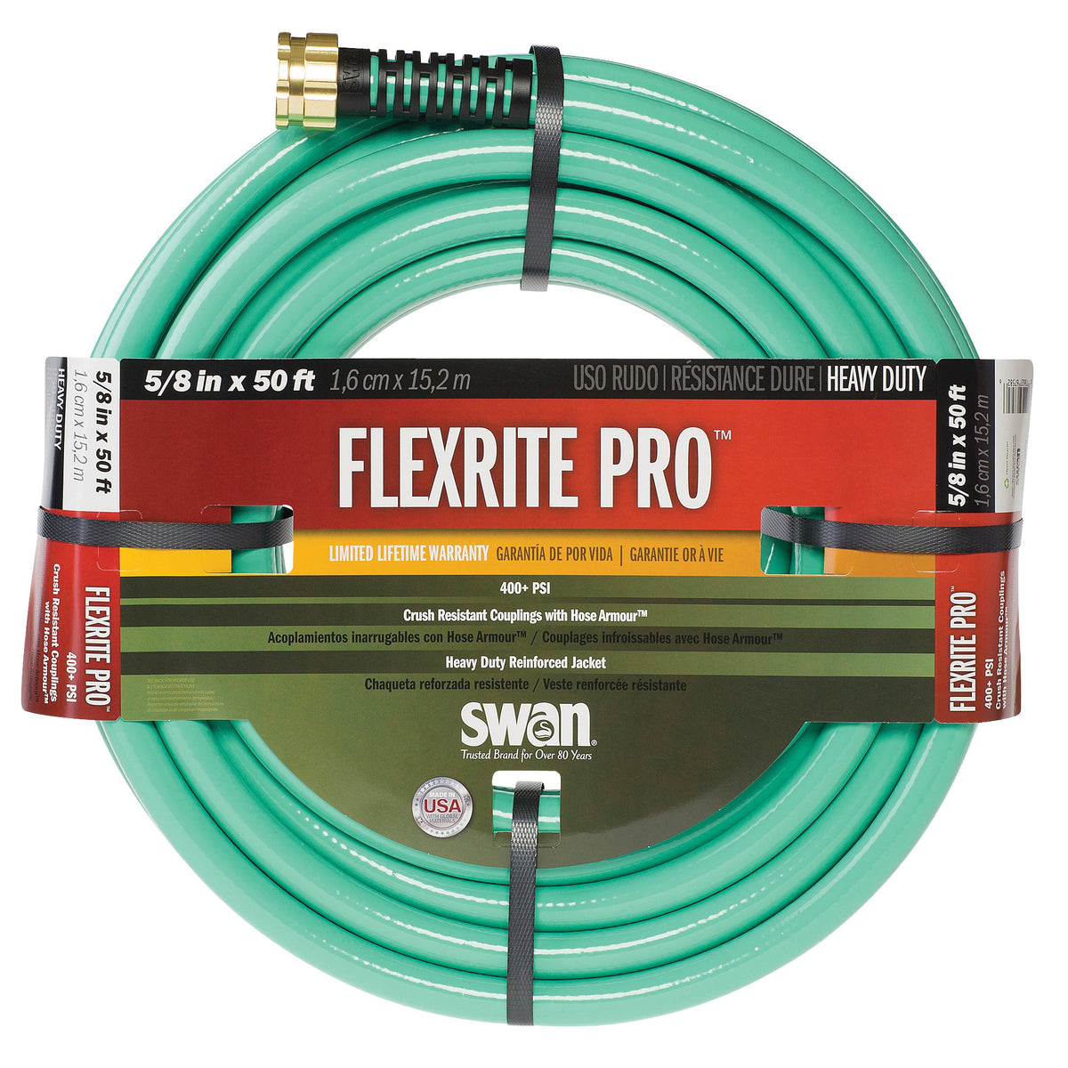 SWAN FXP58050 Garden Hose Female, 50 ft L, Female