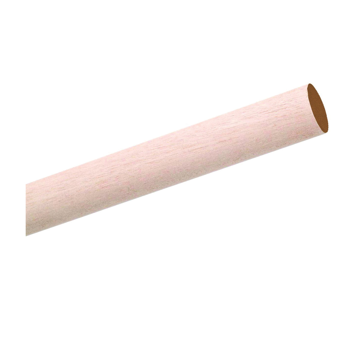 Waddell 6710UB Dowel Rod, 5/8 in Dia, 48 in L, Birchwood