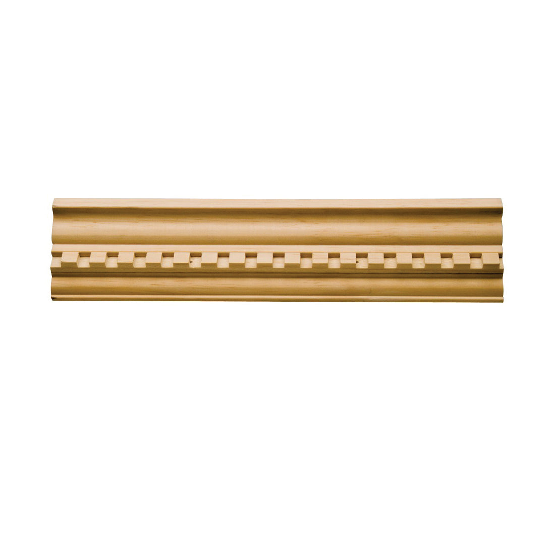 Waddell MLD355 Crown Moulding, Dentil Pattern, Zinc