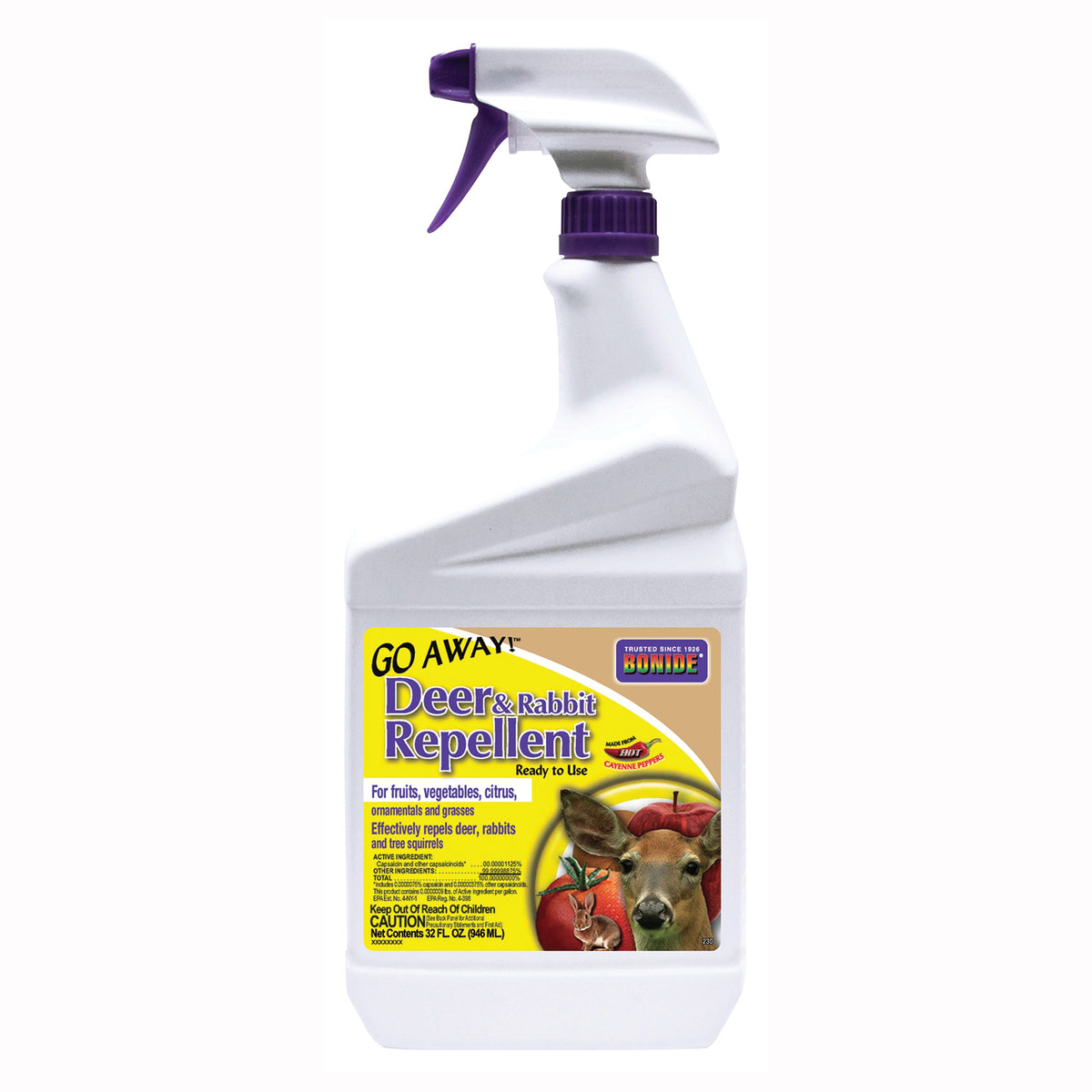Bonide 230 Deer and Rabbit Repellent, Ready-to-Use