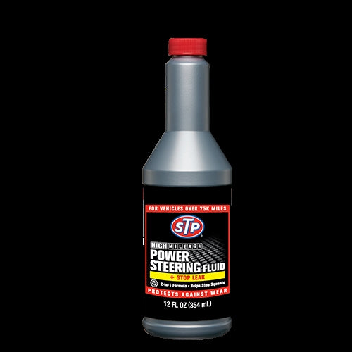 ARMOR ALL 66046 Power Steering Fluid Light Red, 12 oz Bottle