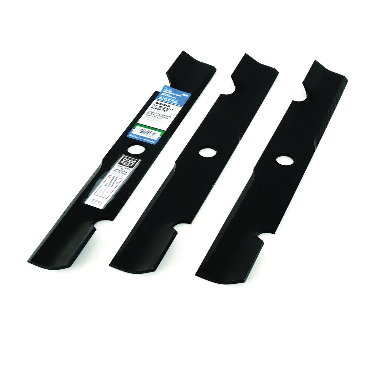 ARNOLD 490-110-0162 Blade Set, 52 in L, For: Exmark, Toro/Wheel Horse Tractors
