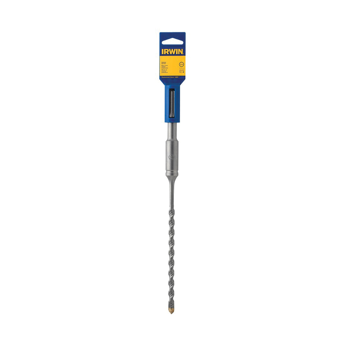 IRWIN BM324025 Hammer Drill Bit, 7/8 in Dia, 16 in OAL, Twist Flute, 2-Flute, 5 in Dia Shank, Spline Shank