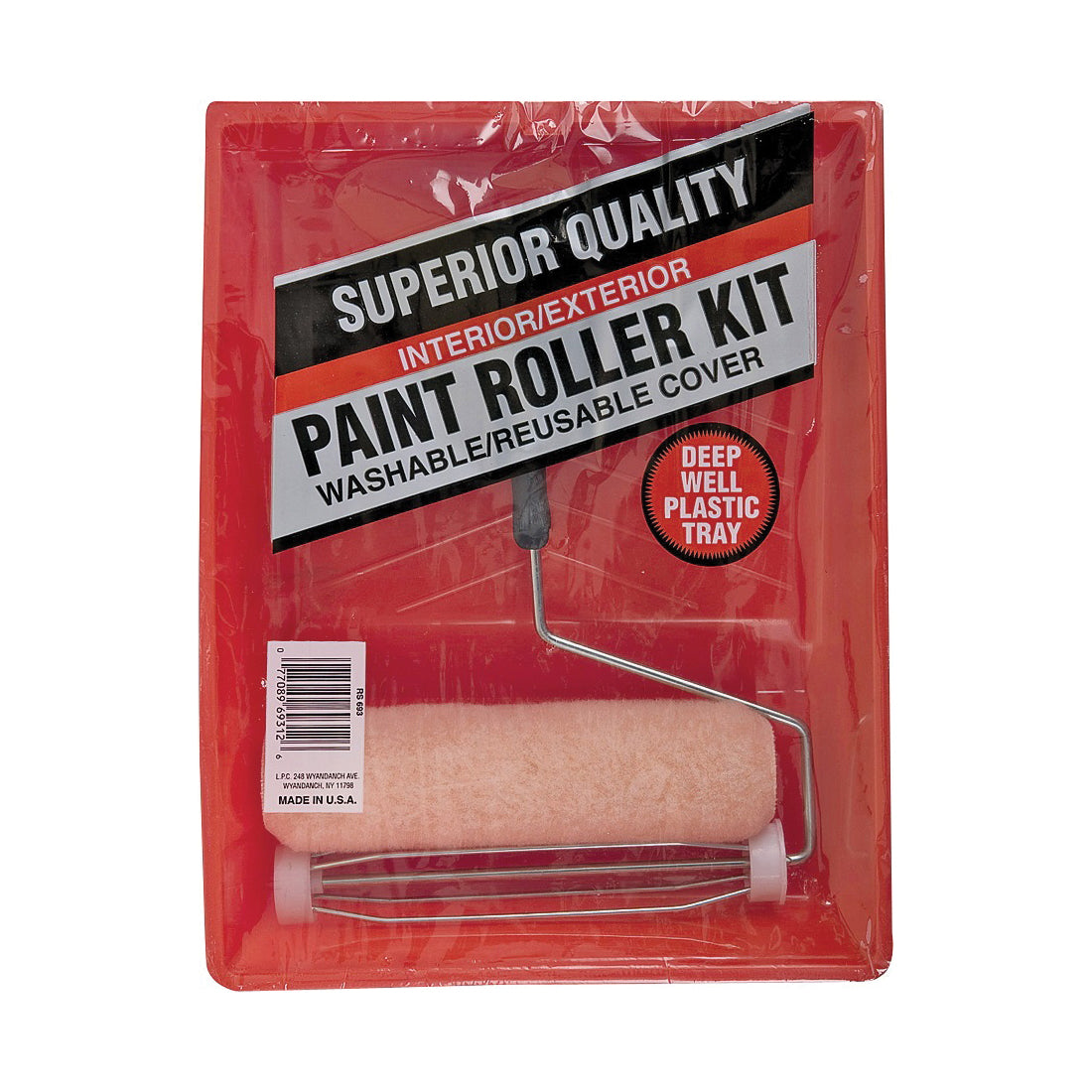 Linzer RS693 Roller and Tray Set, Regular Size, Plastic