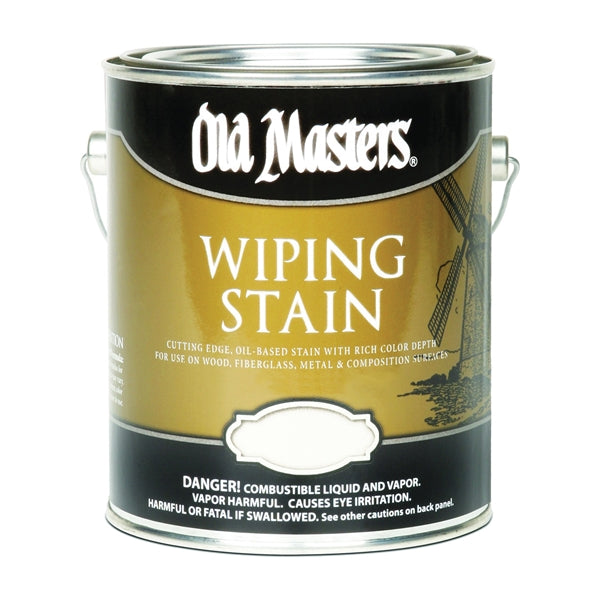 Old Masters 12301 Wiping Stain, Fruitwood, Liquid, 1 gal, Can