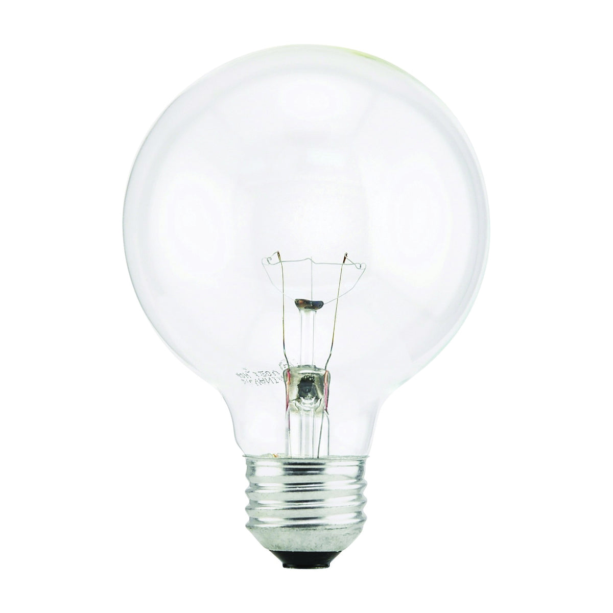 Sylvania 15871 Incandescent Lamp, 40 W, G25 Lamp, Medium Lamp Base, 300 Lumens, 2850 K Color Temp, 1500 hr Average Life