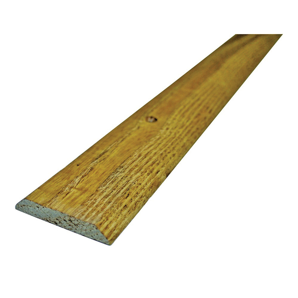 M-D 85266 Seam Binder, 72 in L, 1-1/4 in W, Oak Wood, Light Stain