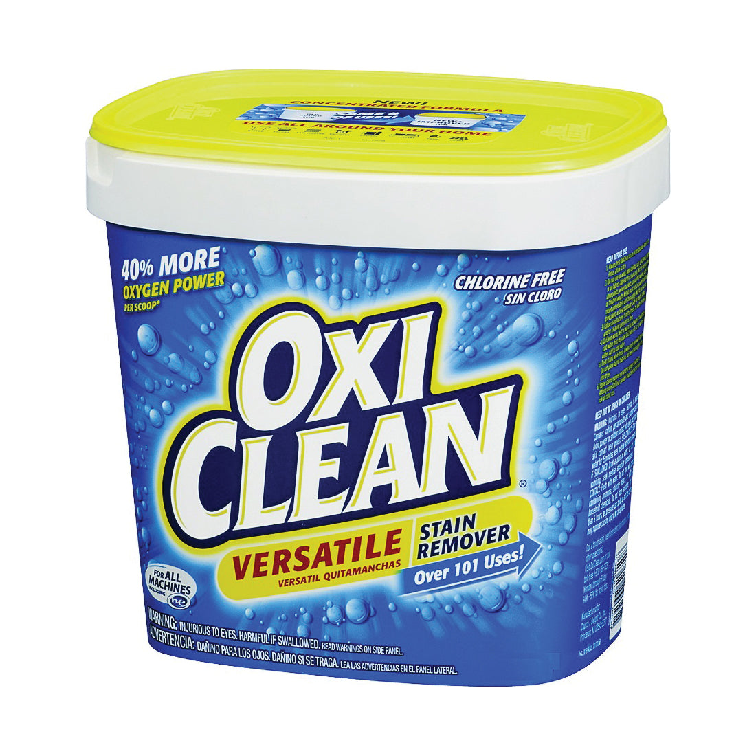 OXICLEAN 51650 Stain Remover, 5.3 lb, Powder, Off-White