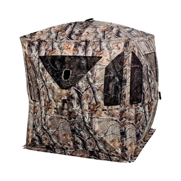 AMERISTEP 1RX3H019 Ground Blind, Durashell Plus, Camouflage, Matte