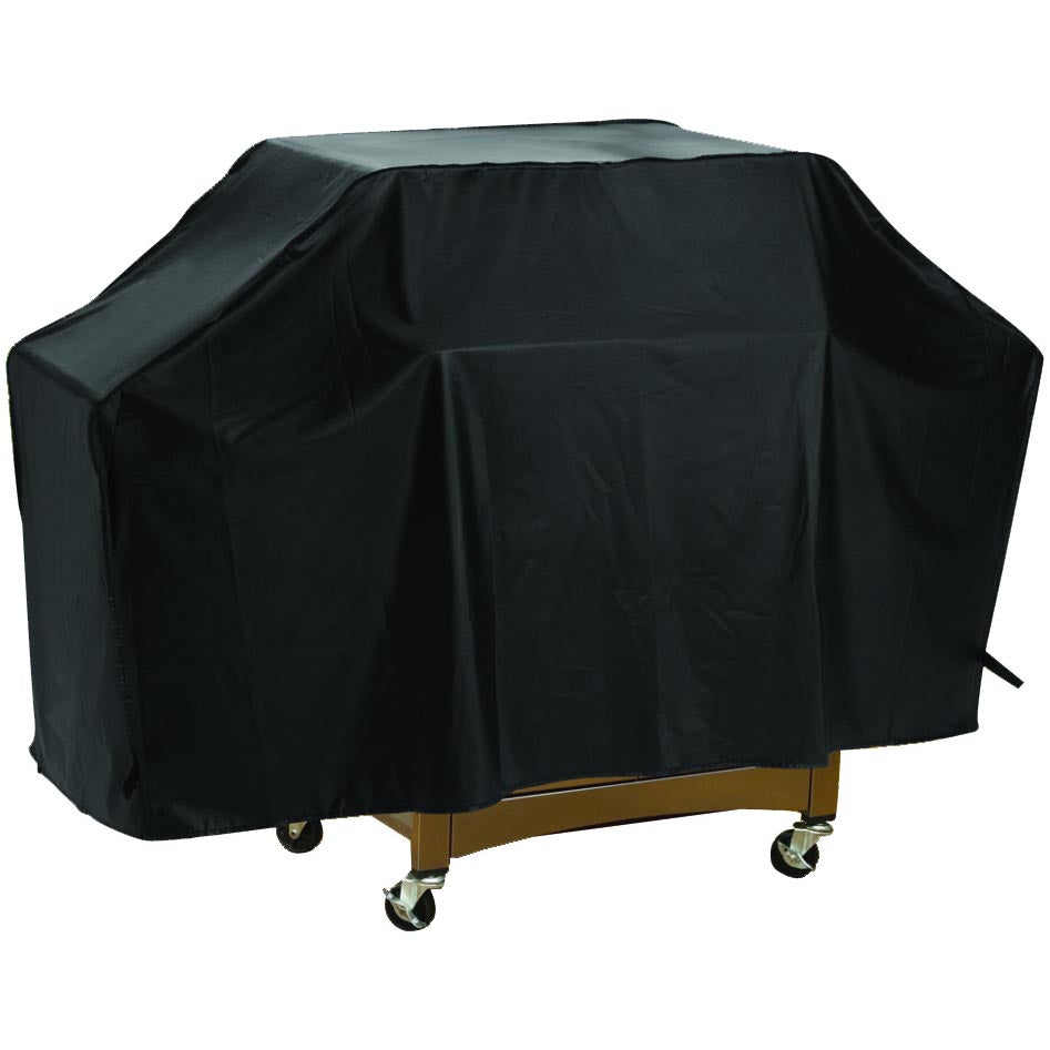 Omaha Grill Cover, 20 in W, 34 in H, Vinyl, Black