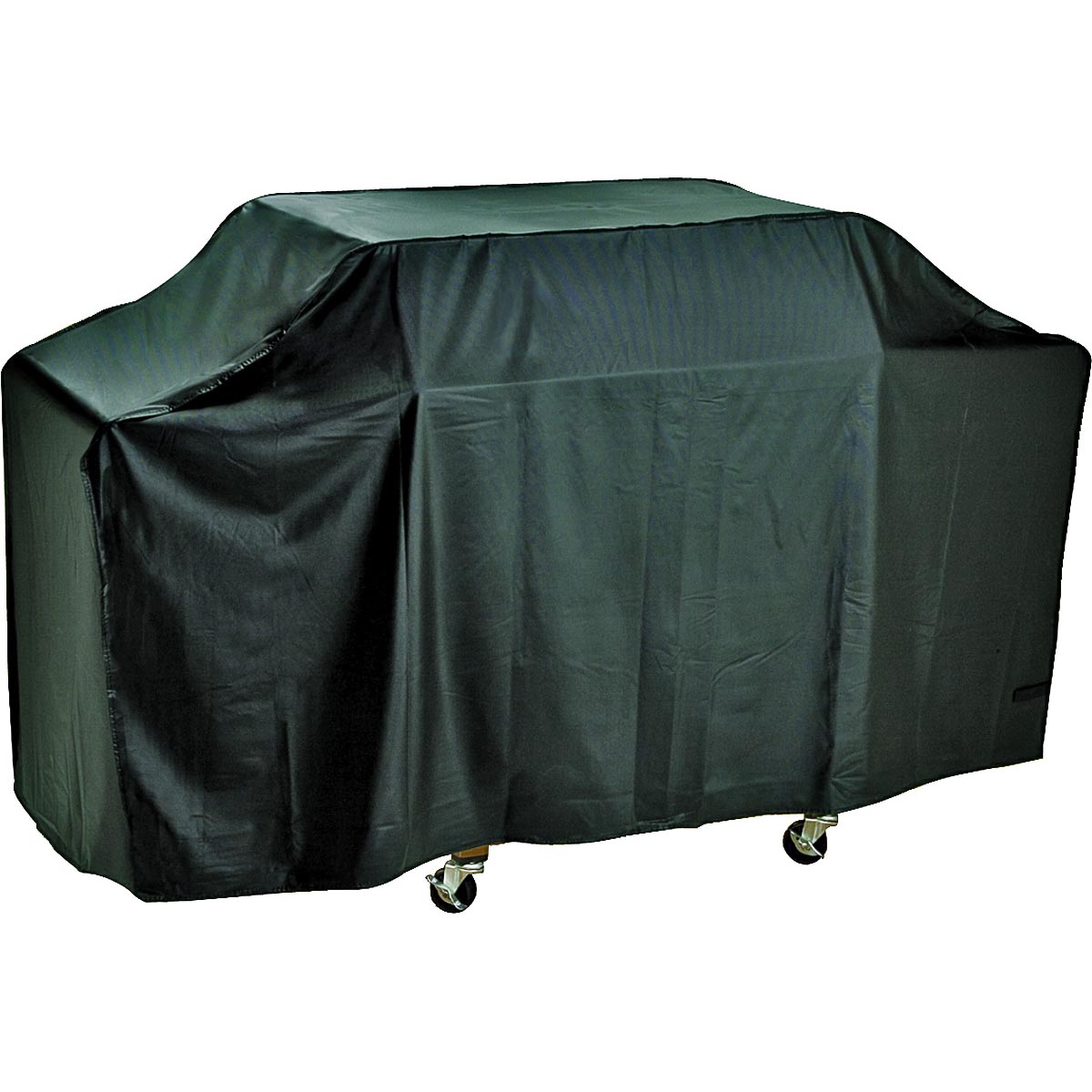 Omaha Grill Cover, 22 in W, 37 in H, Vinyl, Black