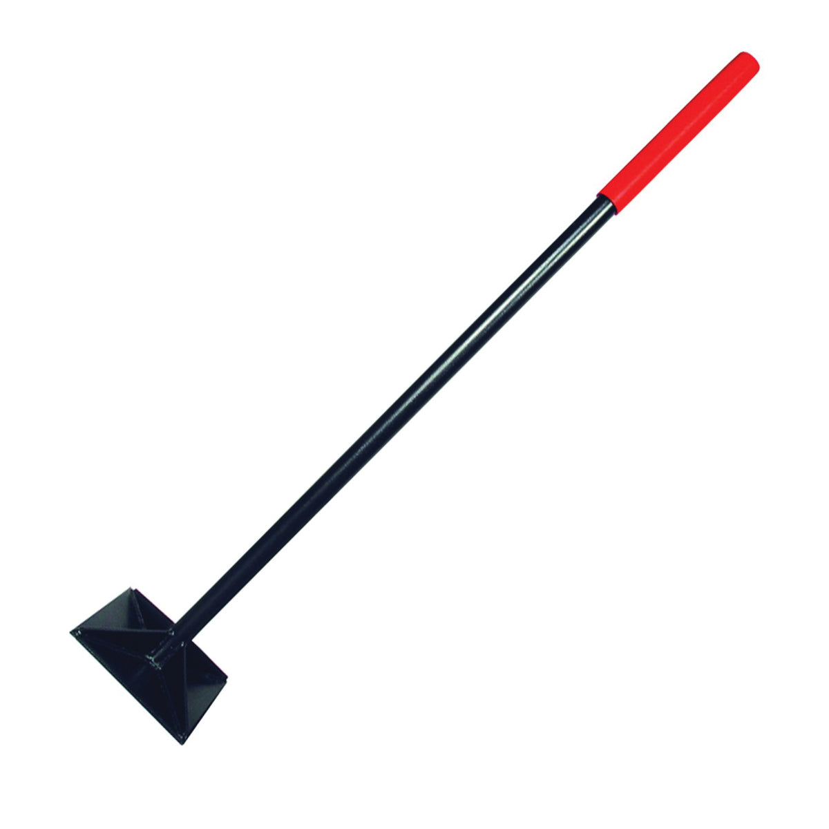 RAZOR-BACK 30004 Dirt Tamper, 8 in L Blade, 8 in W Blade, Steel Blade, Steel Handle, 43-1/2 in L Handle