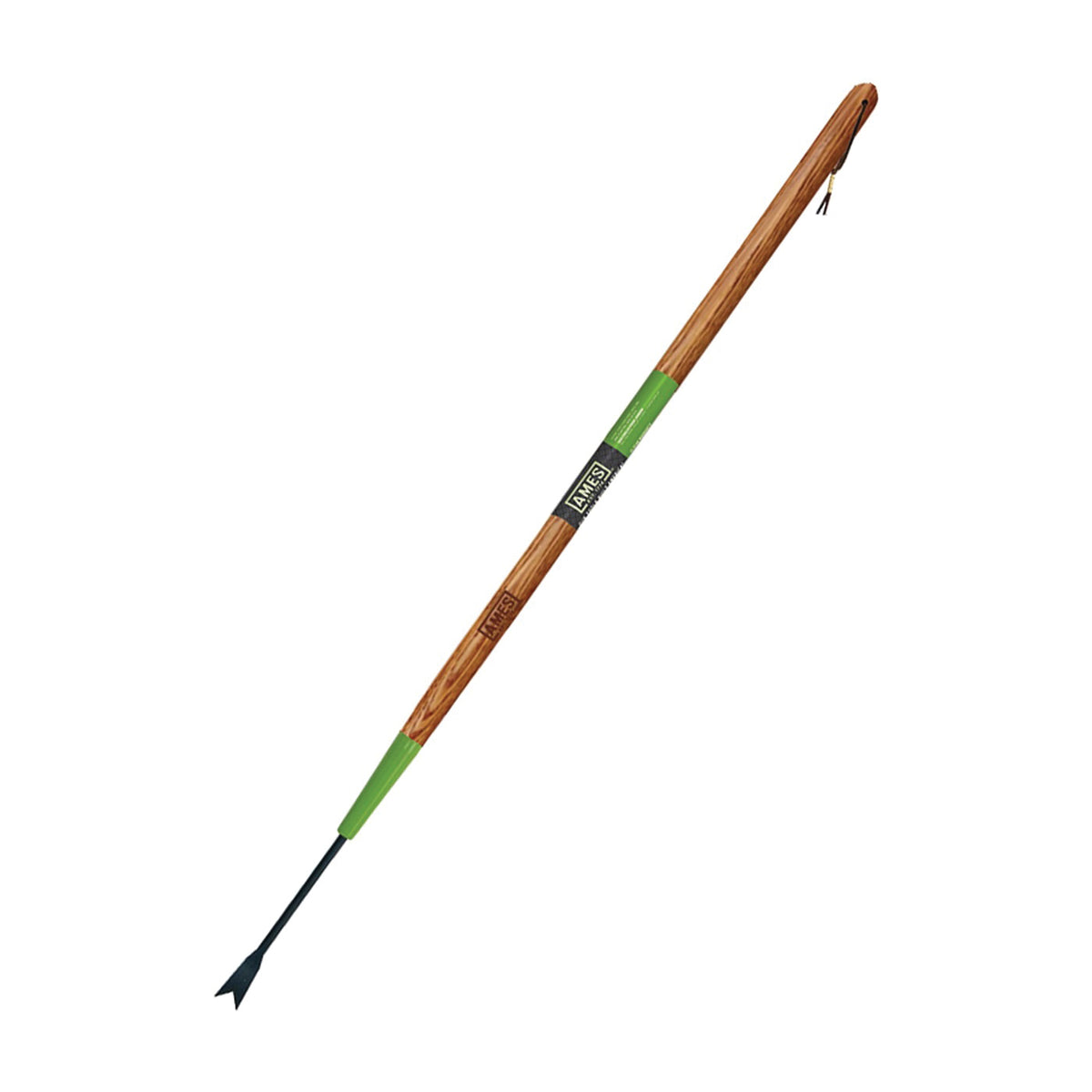 AMES 2942100 Forged Dandelion Weeder, Steel Blade, V-Notched Blade, Hardwood Handle