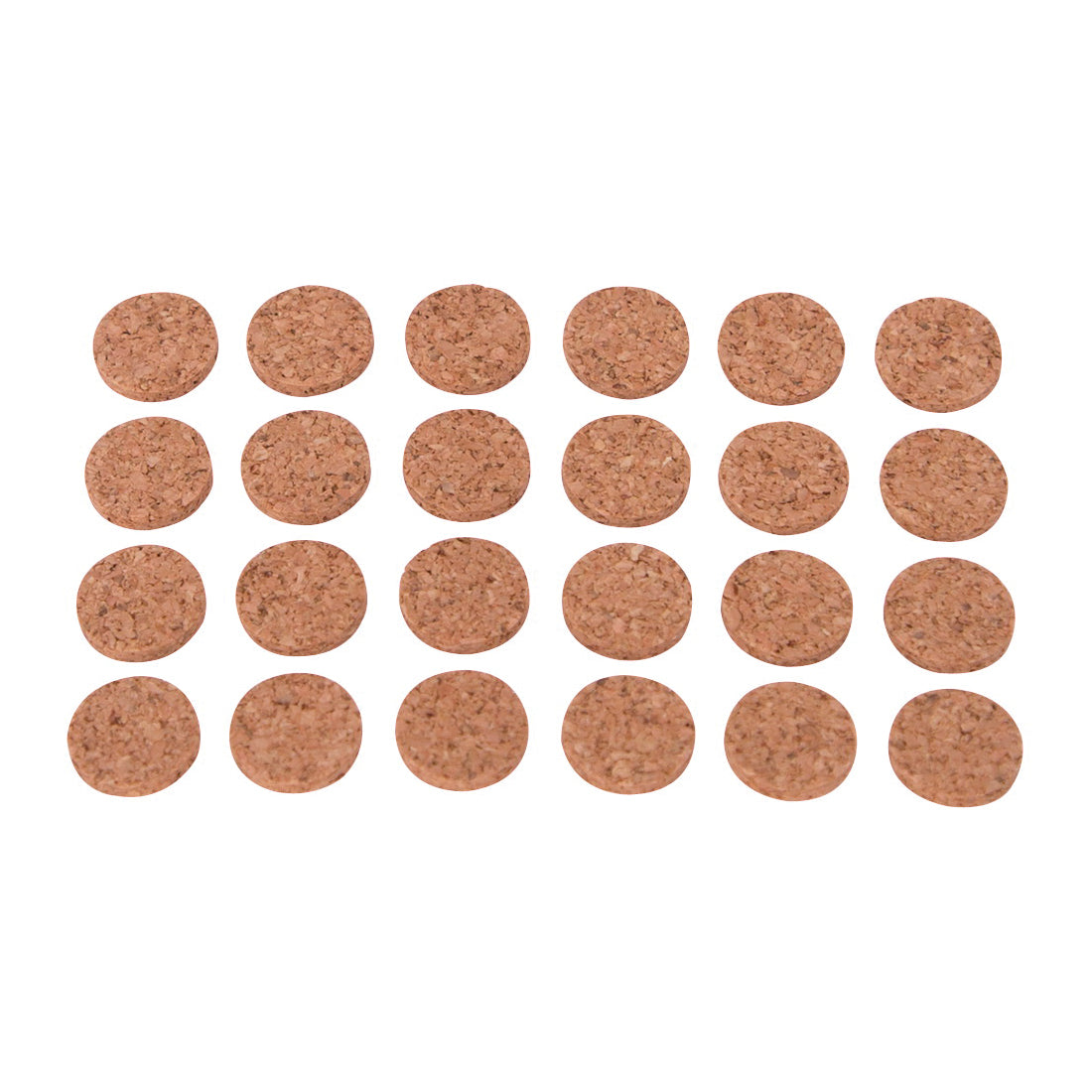 ProSource FE-50700-PS Furniture Pad, Cork, Wood, 1/2 in Dia, 5/64 in Thick, Round