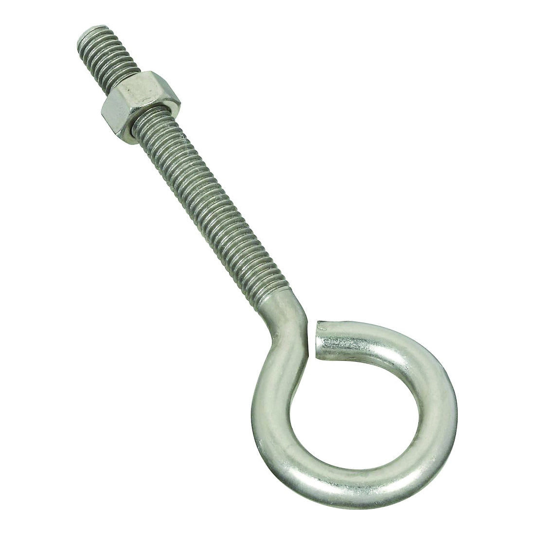 National Hardware N221-655 Eye Bolt, 3/8-16 Thread, 3 in L Thread, 1 in ID Dia Eye, 3.35 in L Shank, 160 lb Working Load