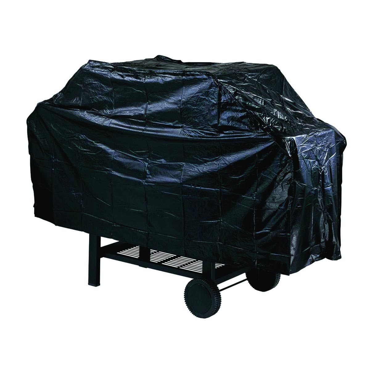 Omaha Grill Cover, 18 in W, 34 in H, Vinyl, Black