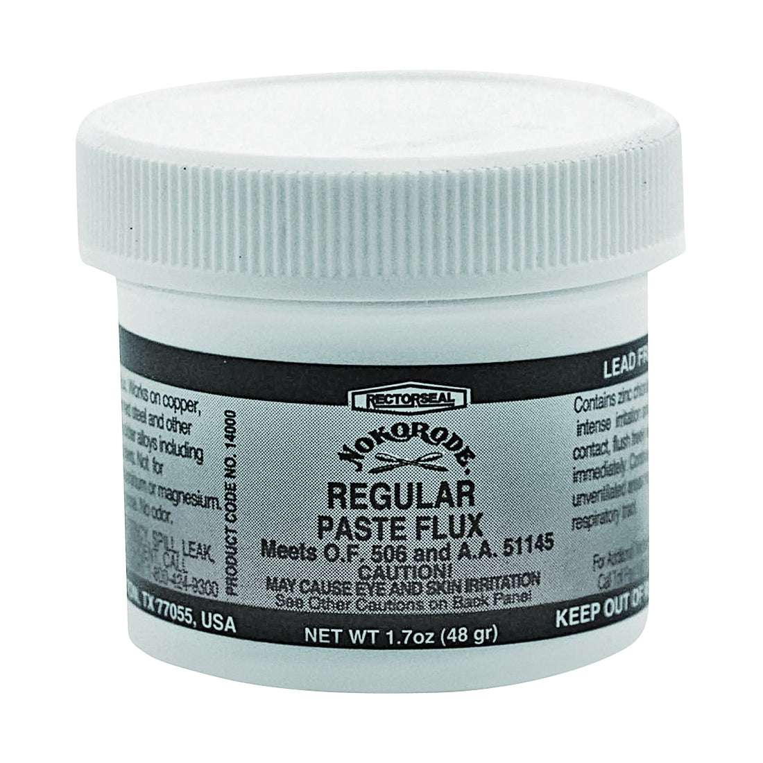 NOKORODE 14000 Regular Flux, 1.7 oz, Paste, Tan