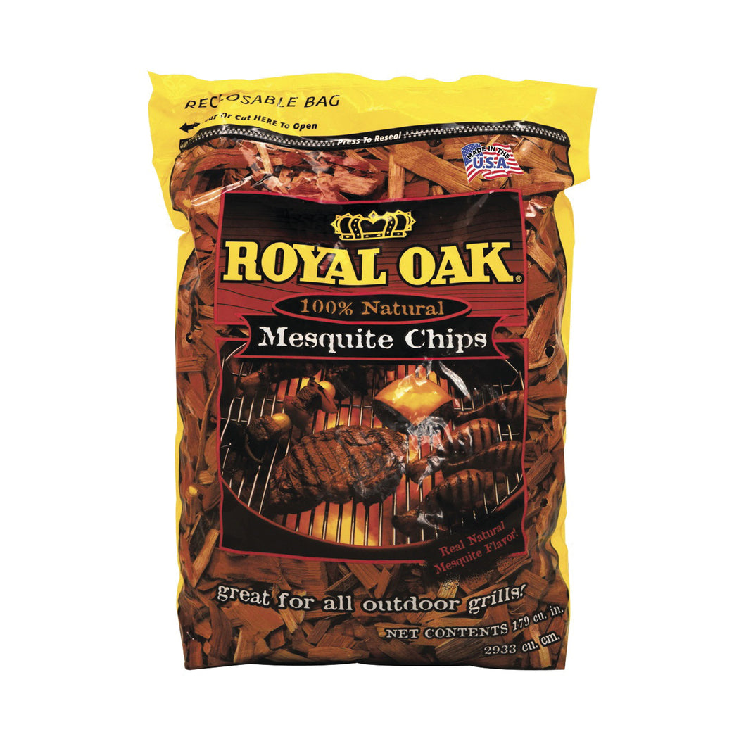 ROYAL OAK 199-301-095 Smoking Chips, Wood, 2 lb Bag