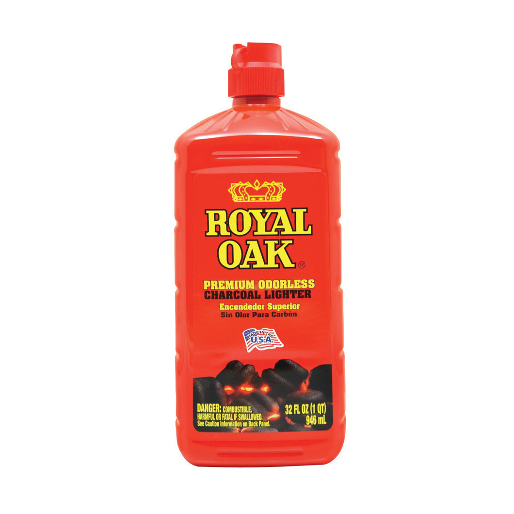 ROYAL OAK 200-294-065 Charcoal Lighter Fluid, Liquid, 32 oz
