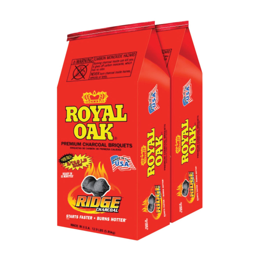 ROYAL OAK 192-294-116 Charcoal Briquettes, 12.9 lb Bag