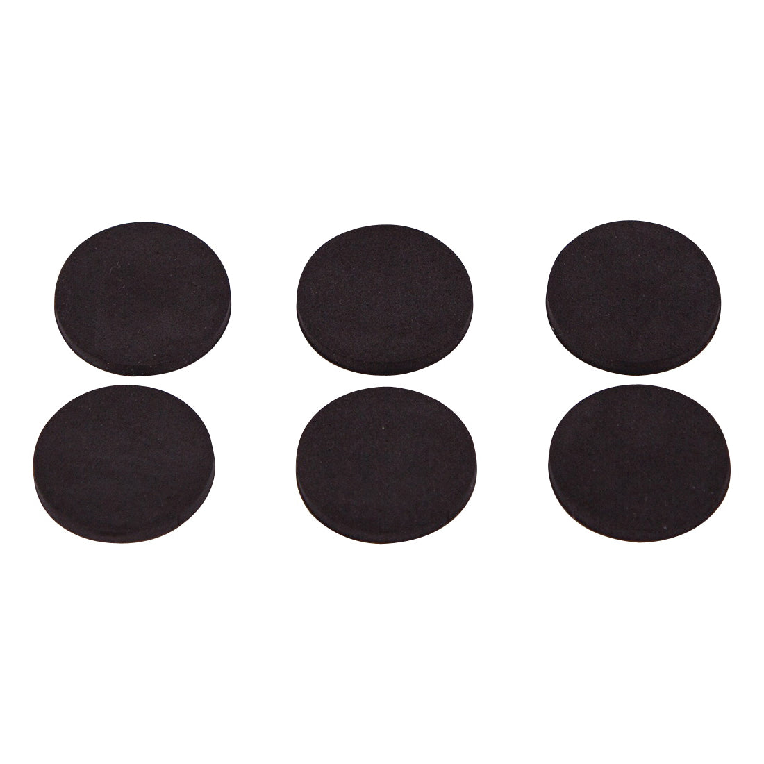 ProSource FE-50712-PS Furniture Gripper Pad, SBR, Black, 1 in Dia, 7/64 in Thick, Round