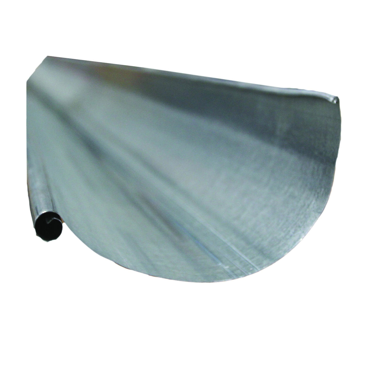 BILLY PENN 616-5 Gutter Downspout, 5 in L, Vinyl, Galvanized