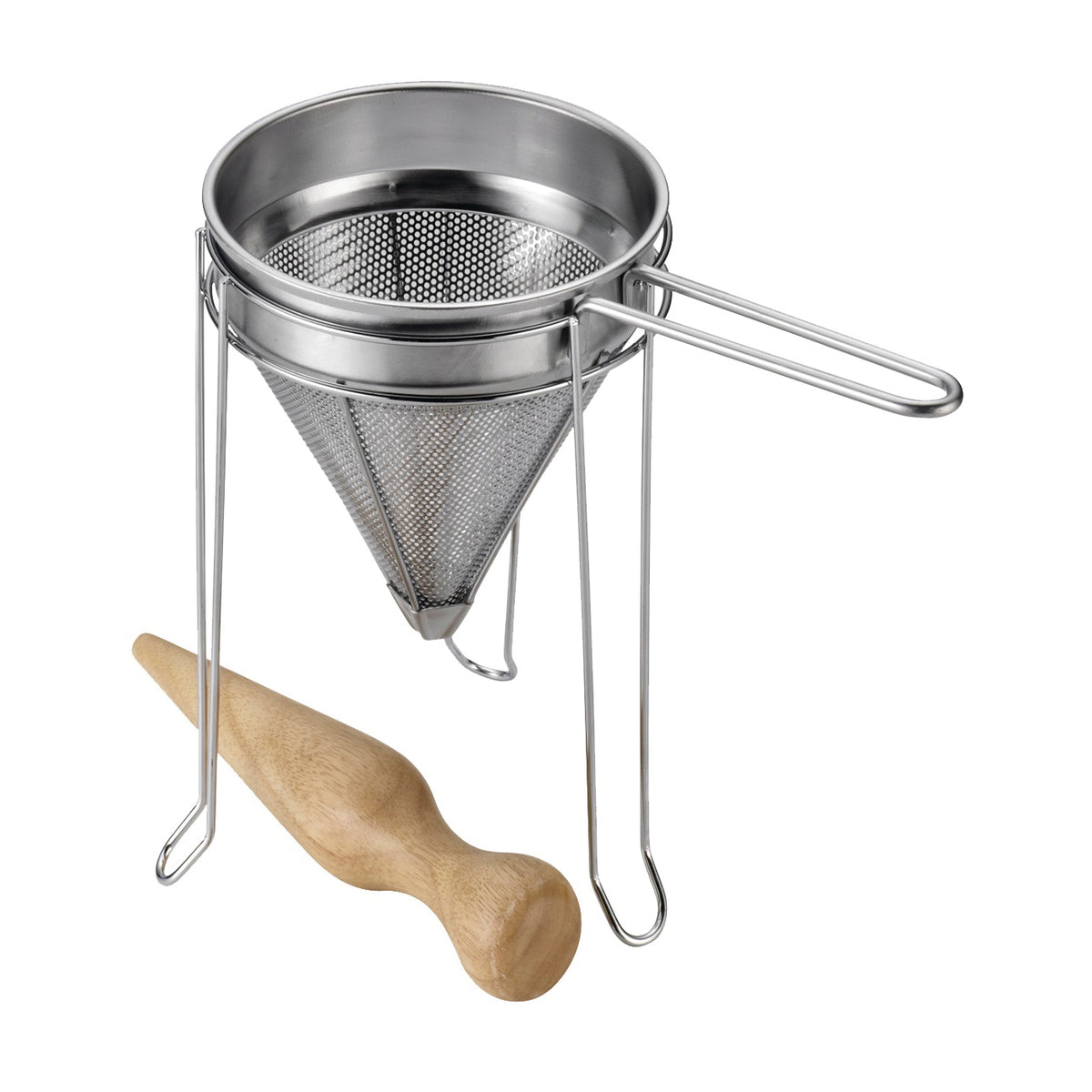 T-fal 9605000B Canning Food Press with Pestle, Aluminum, 11-3/4 in L