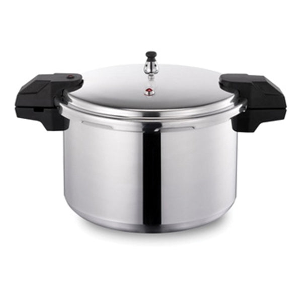 MIRRO MIR-92122A Pressure Cooker, 22 qt Capacity, Aluminum, Silver, Polished