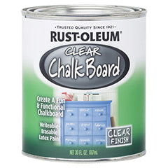 RUST-OLEUM SPECIALTY 284469 Chalkboard Paint, Clear, 30 oz