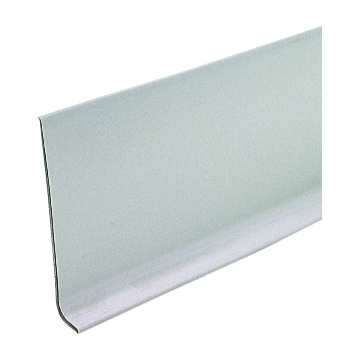 M-D 75499 Wall Base, 120 ft L, 4 in W, Vinyl, Gray/Silver