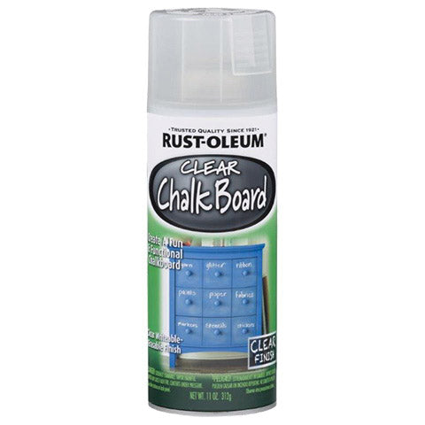 RUST-OLEUM SPECIALTY 302487 Chalkboard Spray, Clear, 11 oz, Can