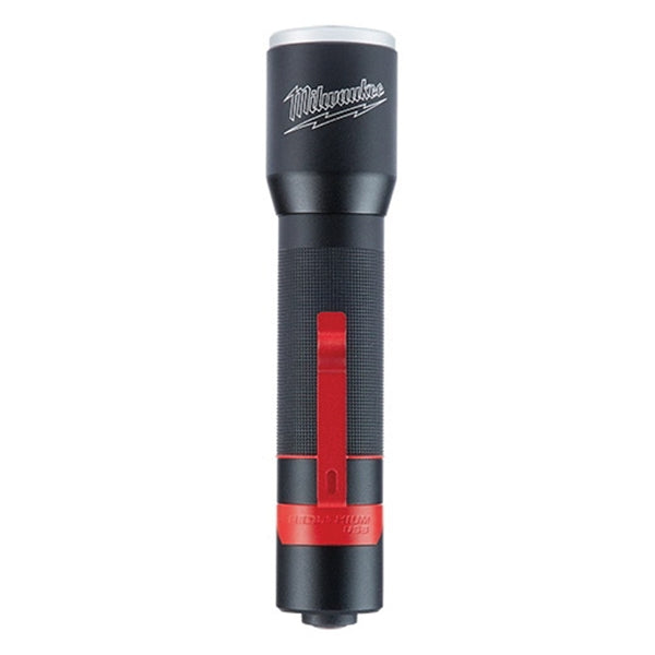 Milwaukee 2110-21 Rechargeable Flashlight, Lithium-Ion Battery, LED Lamp, 700 Lumens, Flood, Spot Beam, 16 hr Run Time