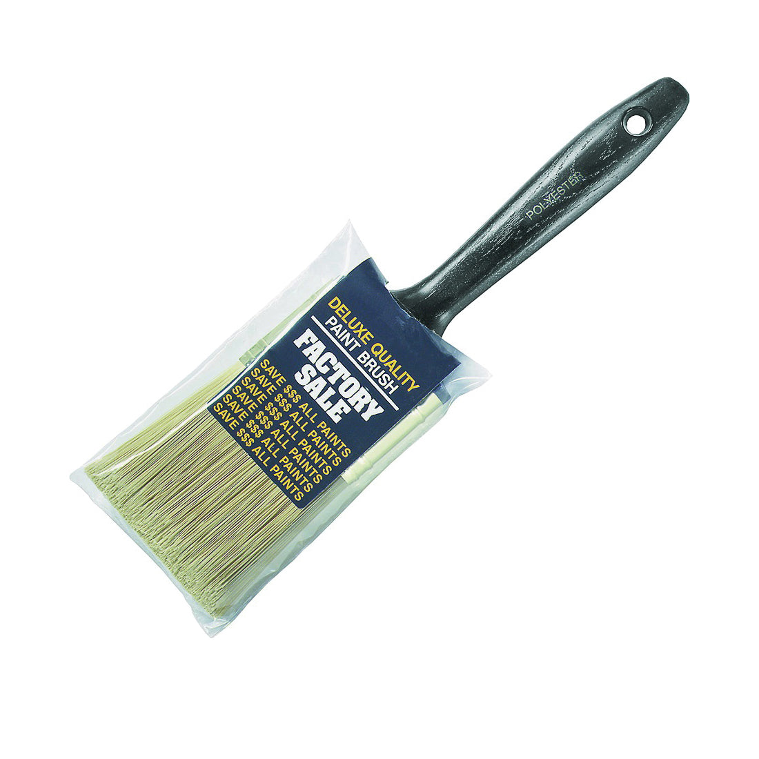 WOOSTER P3971-1-1/2 Paint Brush, 1-1/2 in W, 2-3/16 in L Bristle, Polyester Bristle