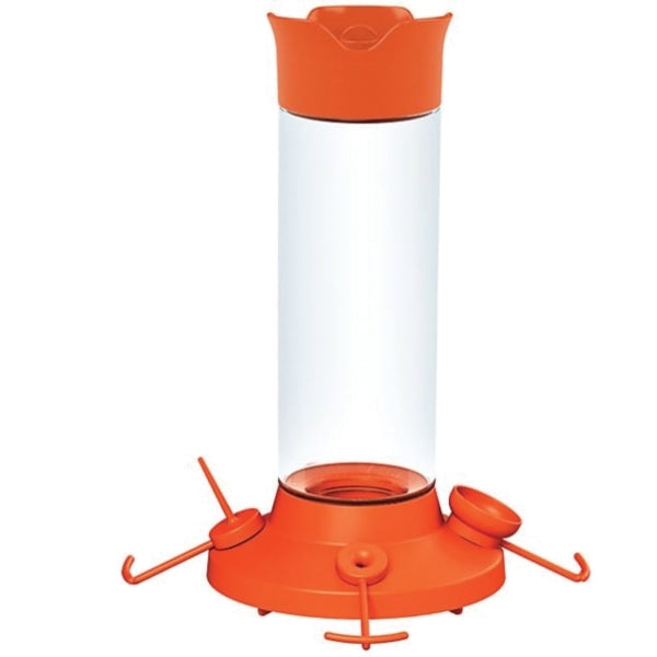 Perky-Pet 209BO-4 Fruit Trio Nectar Feeder, 30 oz, Jelly, Nectar, Orange Slices, 4-Port/Perch